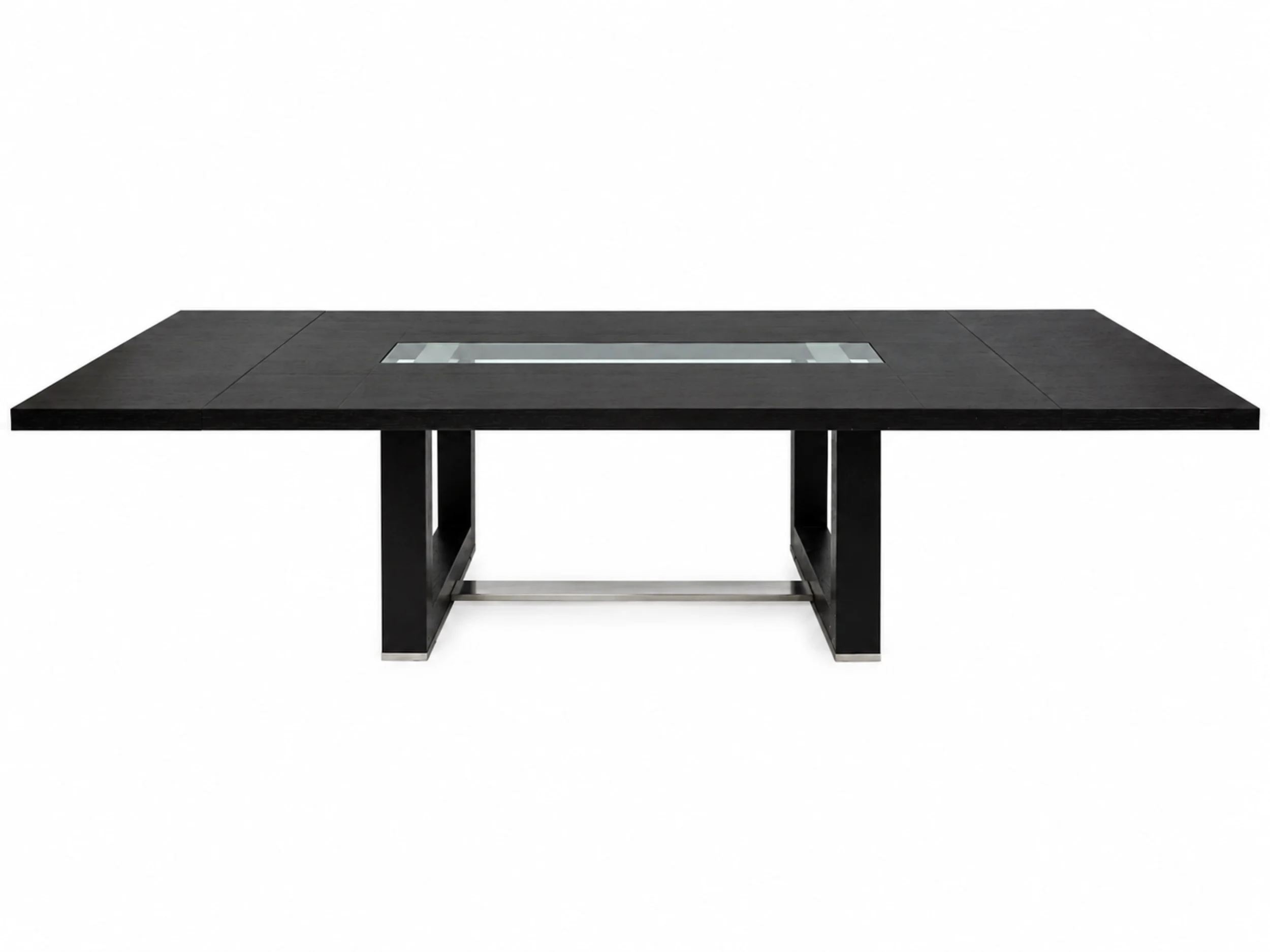 Novo Black Extendable Dining Table - Image 2