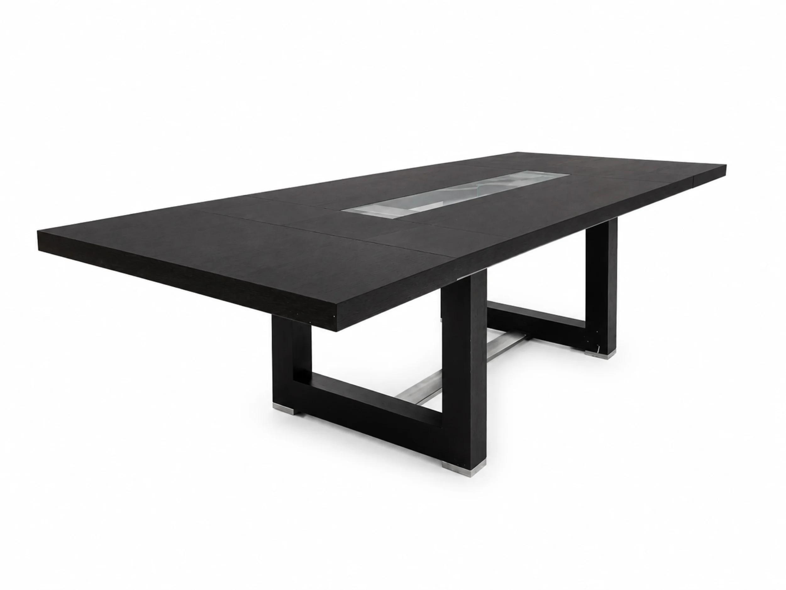 Novo Black Extendable Dining Table - Image 4