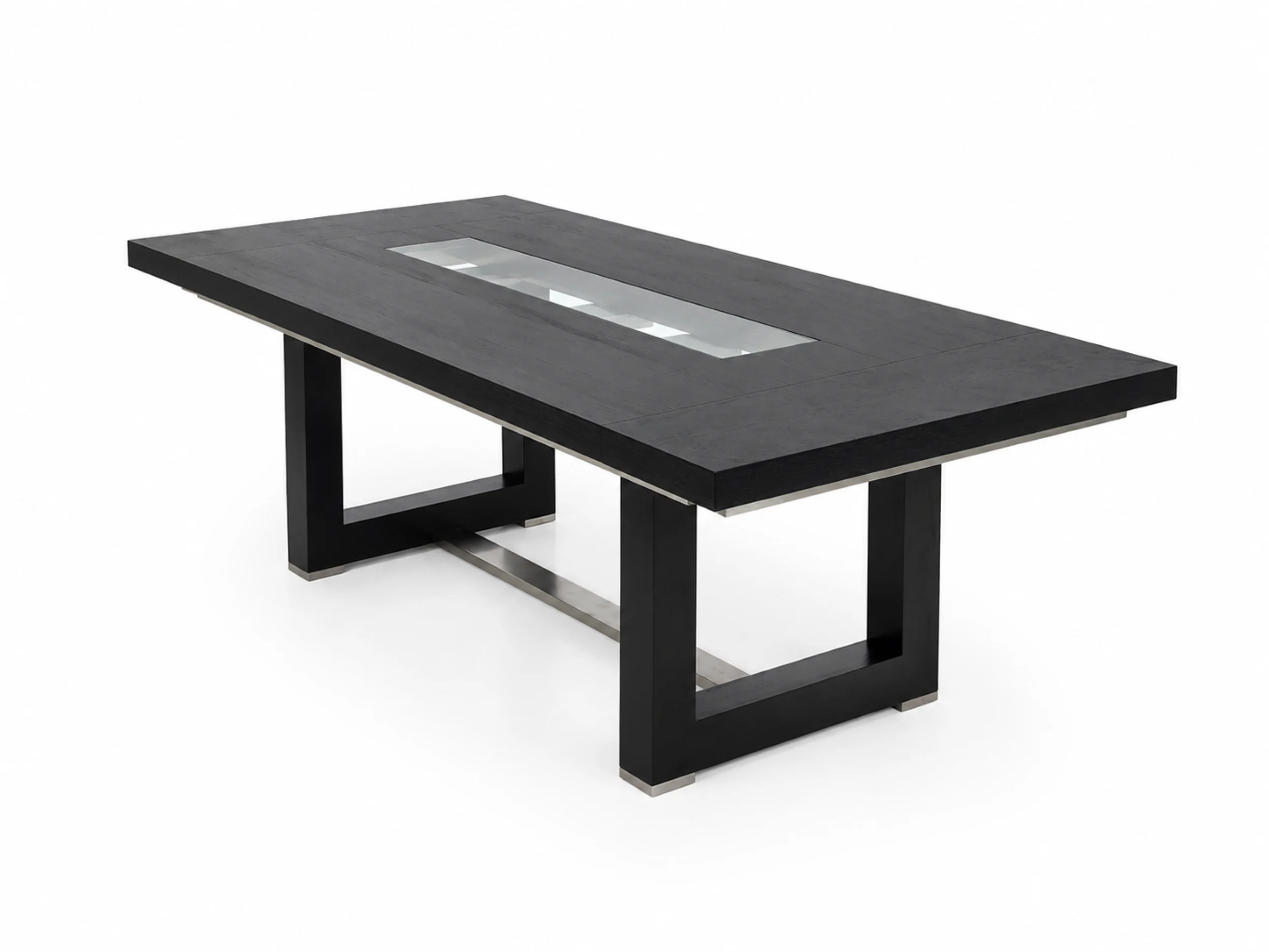 Novo Black Extendable Dining Table - Image 8