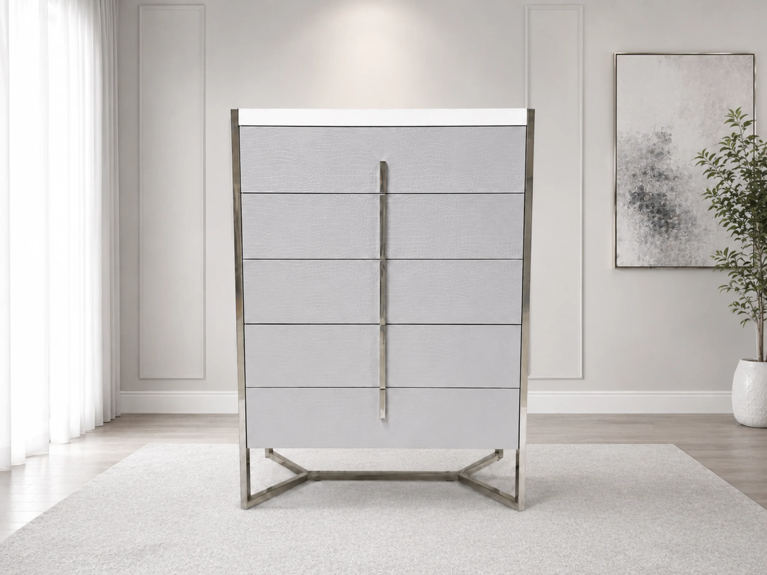 Martelli Modern 5-Drawer Chest