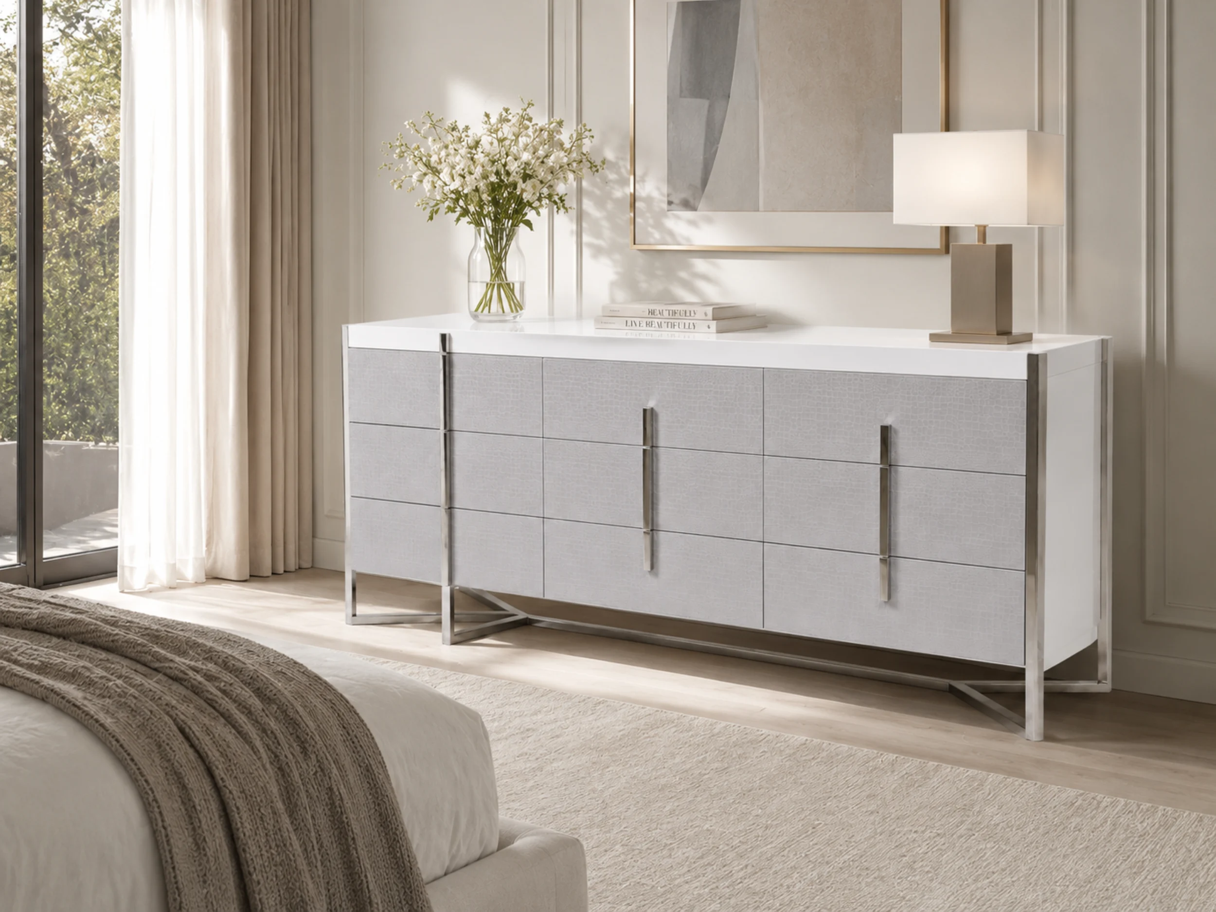 Martelli Modern 9-Drawer Dresser