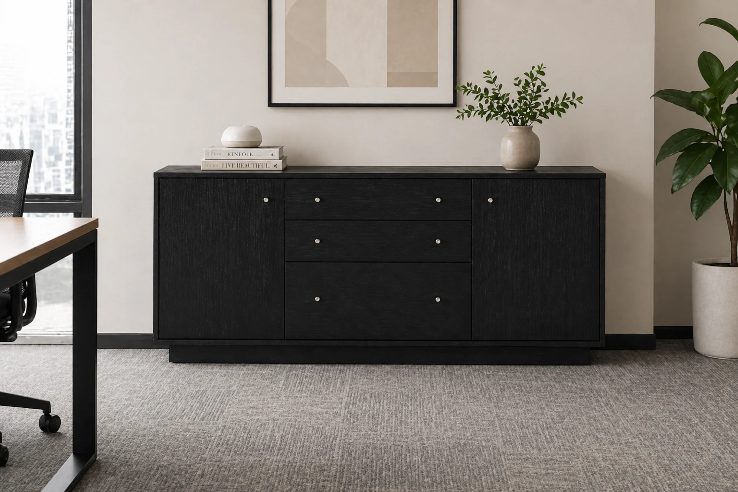 BALI CREDENZA BLACK