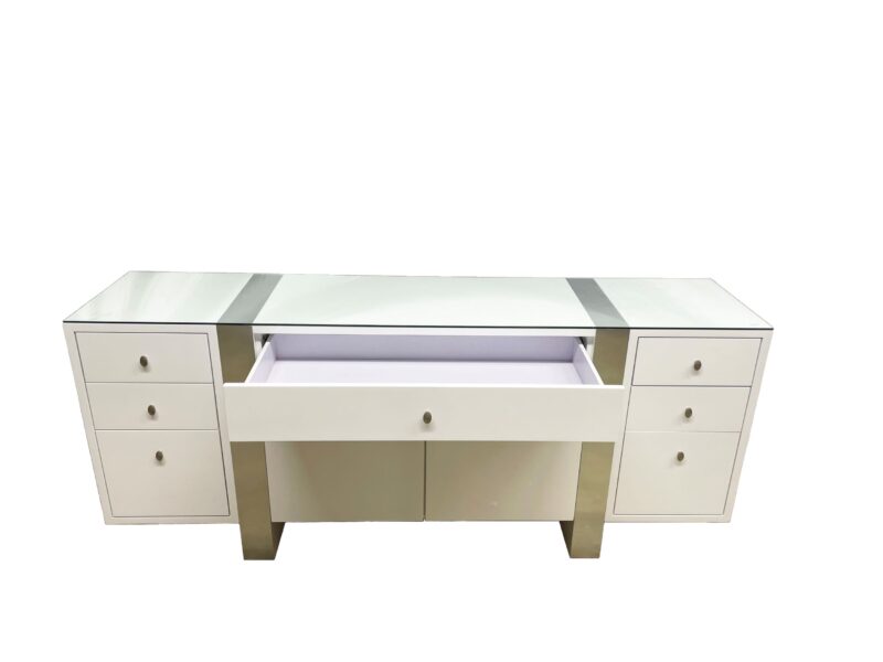 NERO White Credenza - Image 3