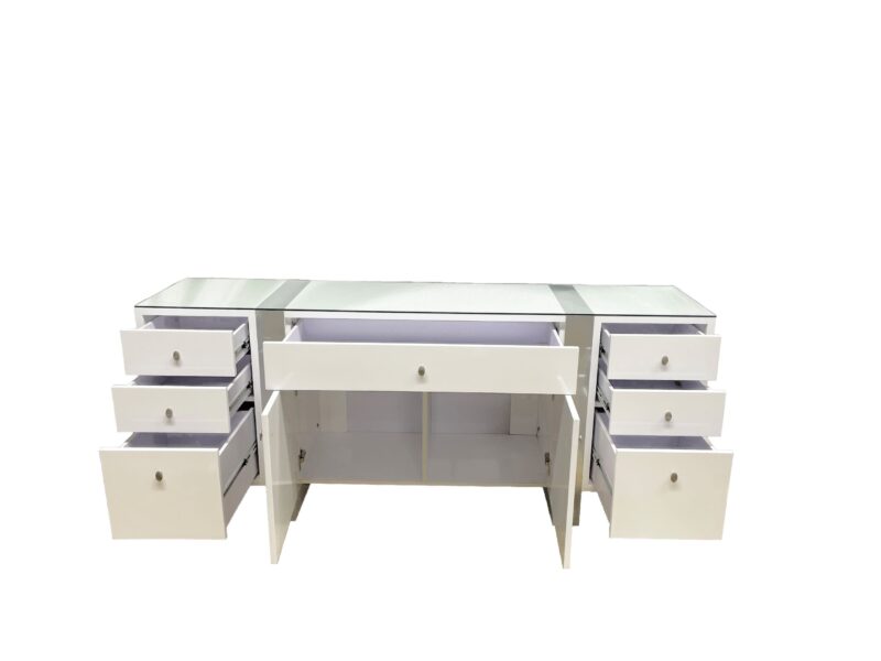 NERO White Credenza - Image 4