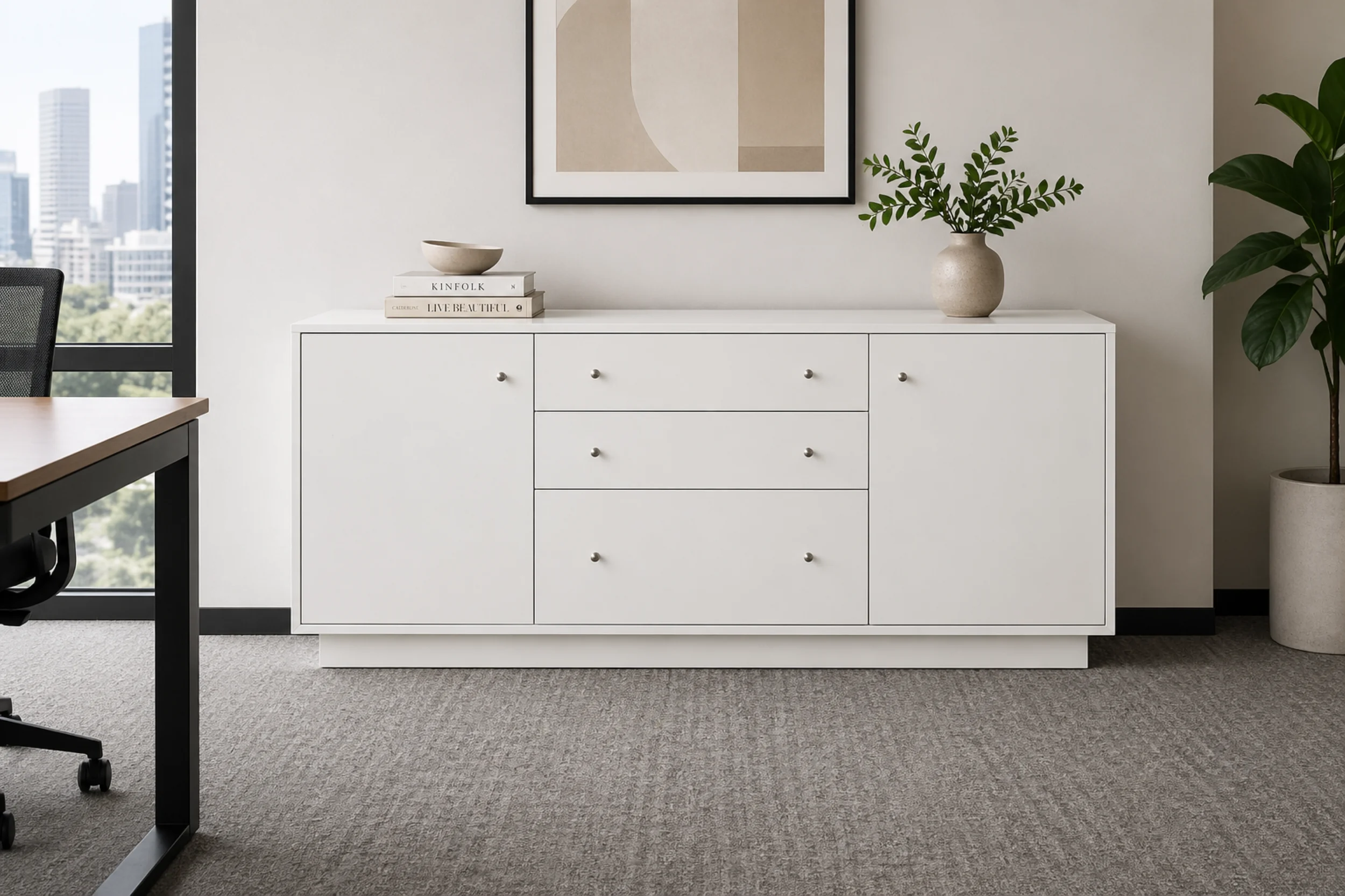 BALI CREDENZA WHITE