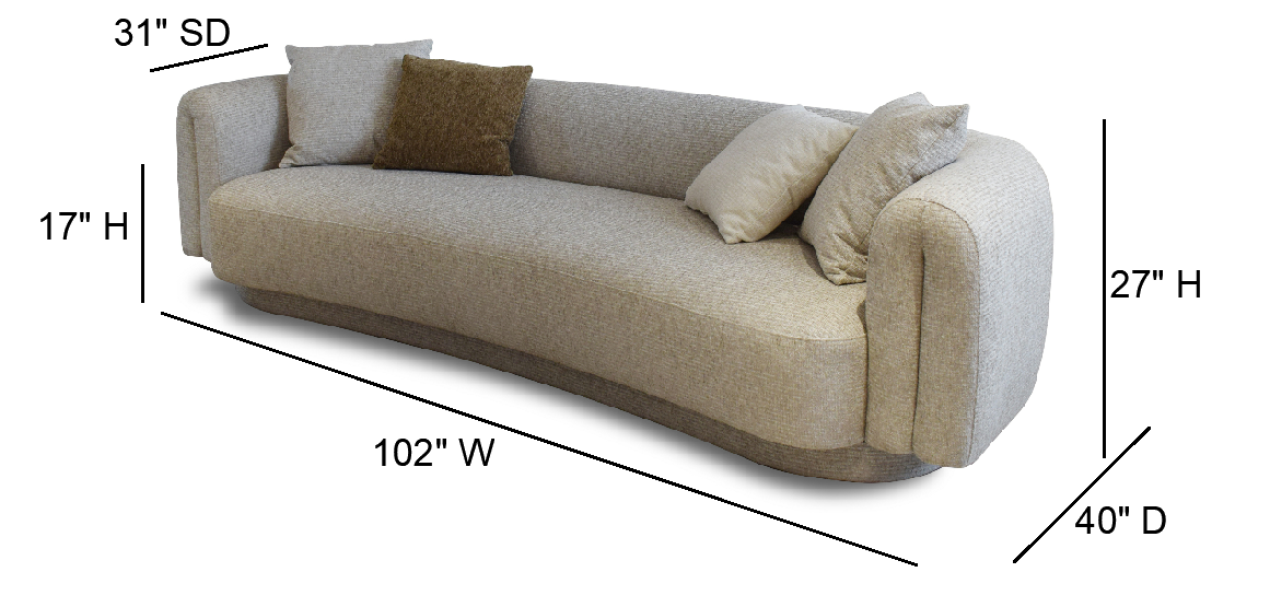 VALENCIA Sage Sofa - Image 2