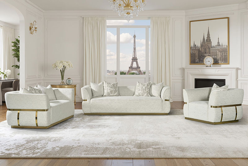 Soie Sofa – Parisian Elegance, Cloud-Like Comfort